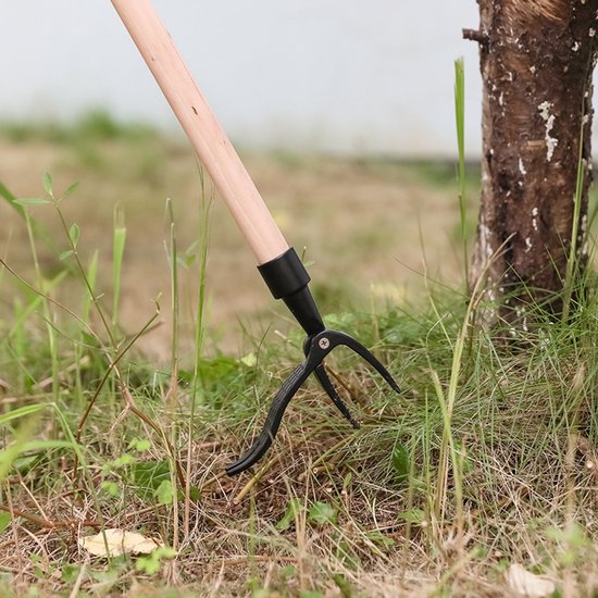 Staande onkruidtrekkerkop Vervangende onkruidplukker Tuingereedschap voor paardenbloem, onkruidverwijderaar, wortelhulpstuk zonder buigen, voor achtertuin, gazon en patio - GEEN handvat van Merkloos	 — afbeelding 4