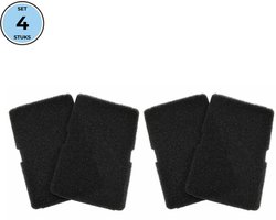 Bramokava 4x Filter geschikt voor Beko Blomberg Droger 2964840100 - 235 x 150 mm - Spons Foam Schuimfilter