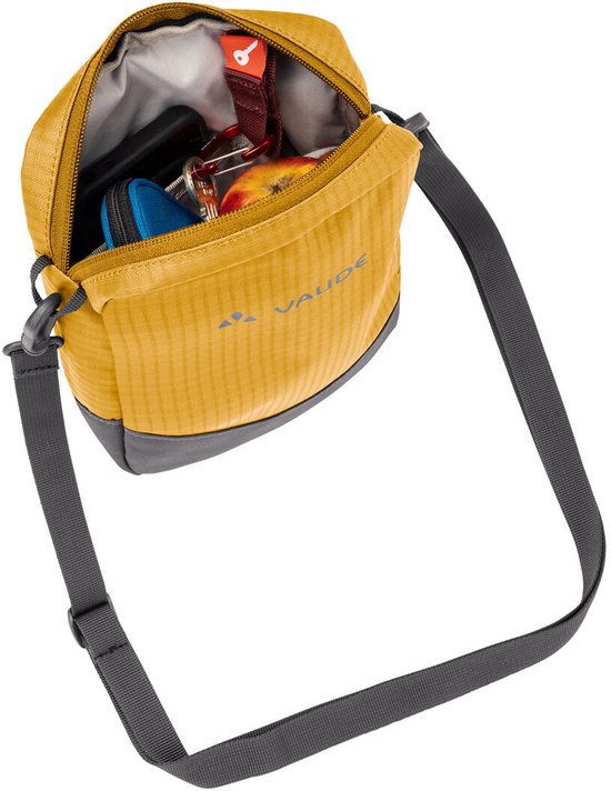 Sac Bandoulière VAUDE CityBen Crossbody Bag - Jaune Brûlé - Neuf Avec Étiquettes - Résistant à L'Eau