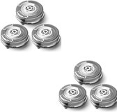 Scheerkoppen geschikt voor Philips 5000 serie SH50/50 - 6 stuks - shaver head