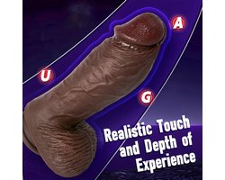 Dikke zwarte dildo, 19 x 5 centimeter, extreme pleasure!