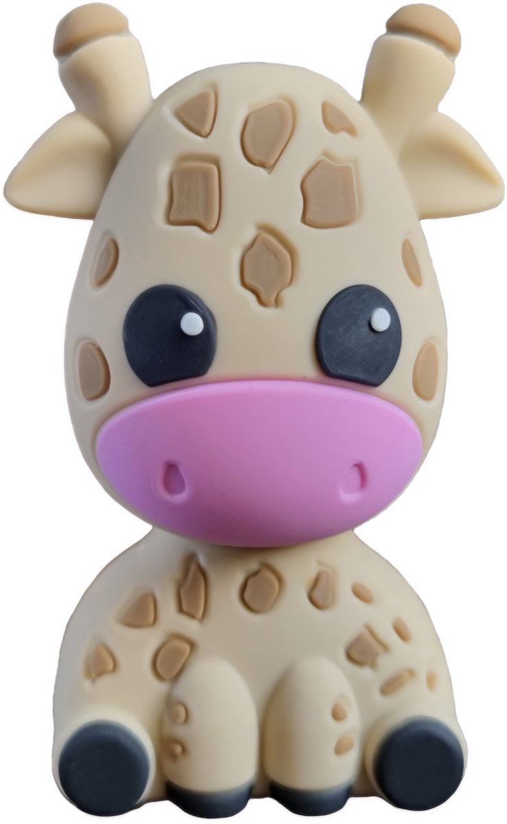 Ulticool Giraffe USB Stick Type C 64 GB voor smartphone of laptop – Origineel verjaardag idee voor vrouwen, vriendin, tiener meisjes of jongens – beige / bruin