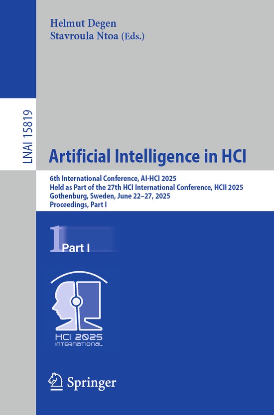 Lecture Notes in Computer Science15819- Artificial Intellige ... - cover