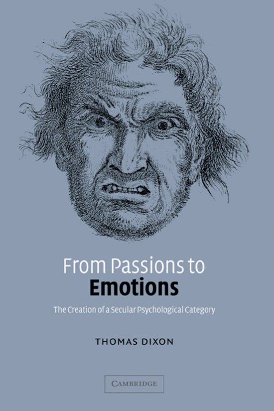 From Passions to Emotions - cover