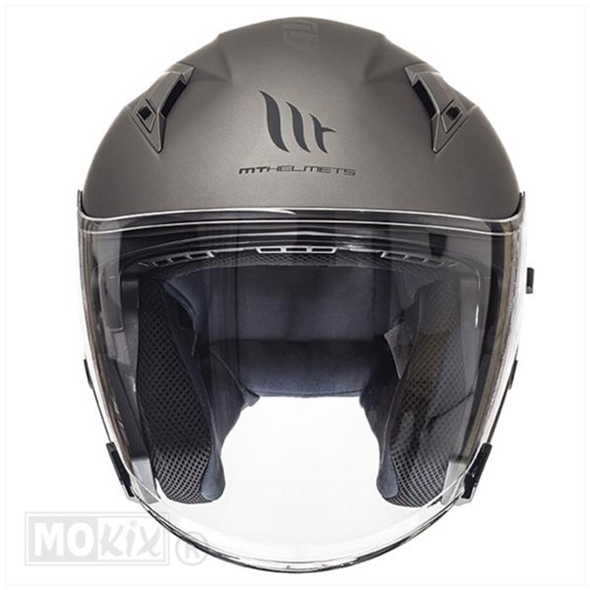 Helm MT Jet Avenue sv titanium M