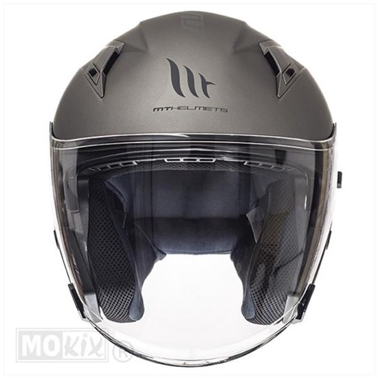 Helm MT Jet Avenue sv titanium M