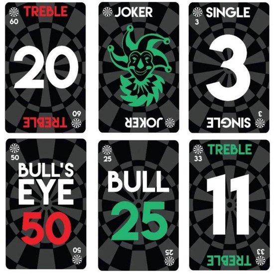 Bull's Deal-a-Dart Speelkaarten van Bull's — afbeelding 2