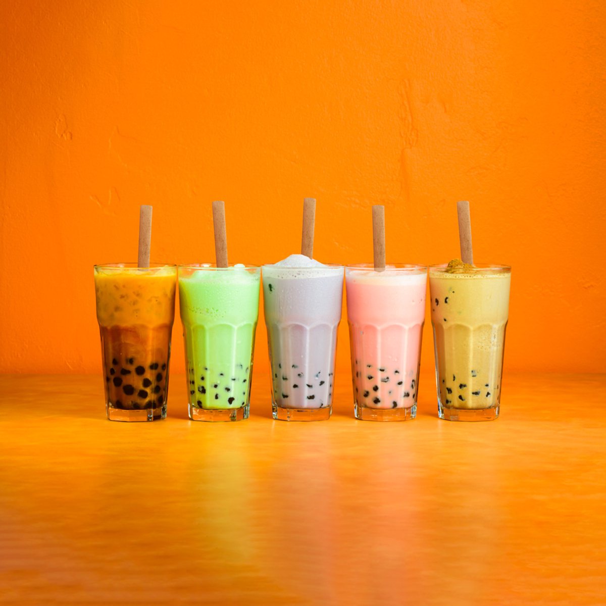 Greenstrawz Bobba - 230x12MM - non pla/pfas - straw - rietje - Bubble tea- 100PCS