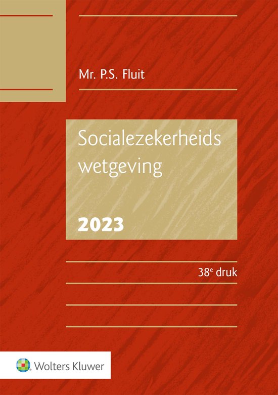 Socialezekerheidswetgeving 2023 - cover