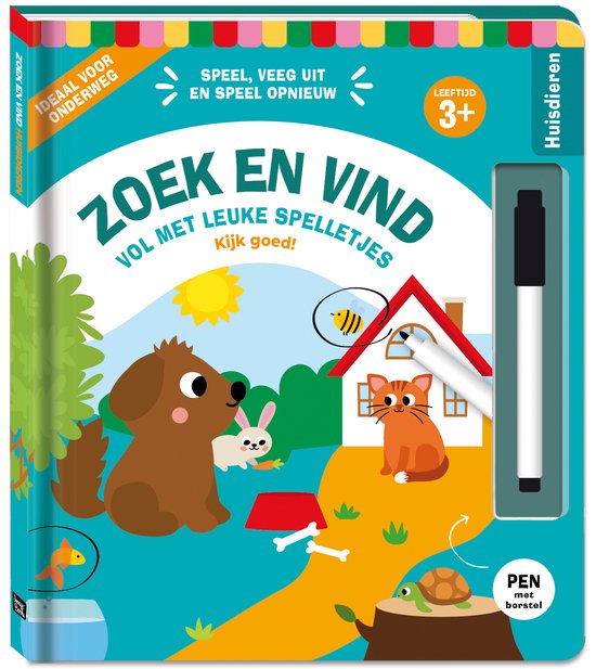 Zoek en vind - Huisdieren - cover