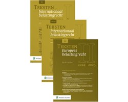 Teksten Internationaal & Europees belastingrecht 2024/2025