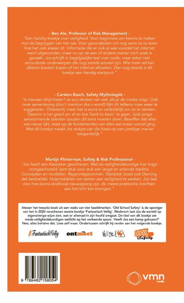 Old School Safety - back cover