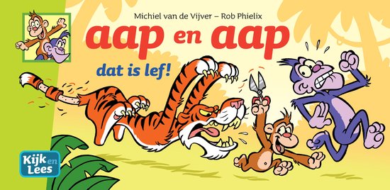 Kijk en Lees - aap en aap dat is lef!