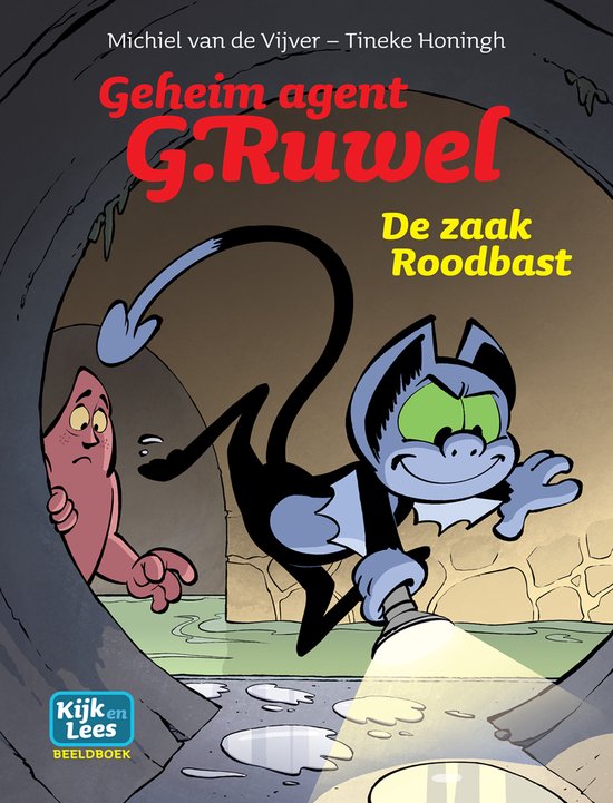 Kijk en Lees - De zaak Roodbast Geheim agent G. Ruwel - cover