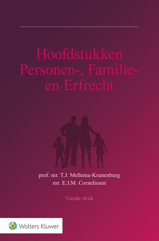 Hoofdstukken Personen-, Familie- en Erfrecht - cover