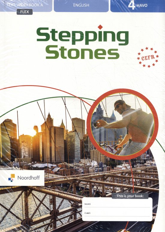 9789001736194 - Stepping Stones set 4 havo english flex text/workbook A+B