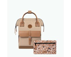 Cabaia - Rugzak Adventurer Small Kuala Lumpur - 10L - Laptopvak 10,5 inch - Bruin