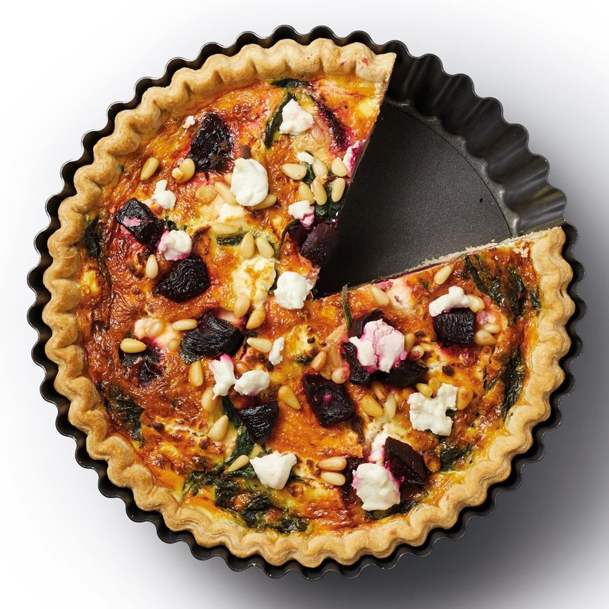 Quichevormpjes - Met Losse Bodem - 4 Stuks - Gebak Vormen -Taartvorm - Cakevorm - Taartpan - Fruitcakevorm - Taartbodemvorm - Eiertaartvormen - Quichepan - Bakspullen - Bakplaat - Ronde Bakvorm - Antiaanbaklaag - ø 10.5 Cm – foto 5