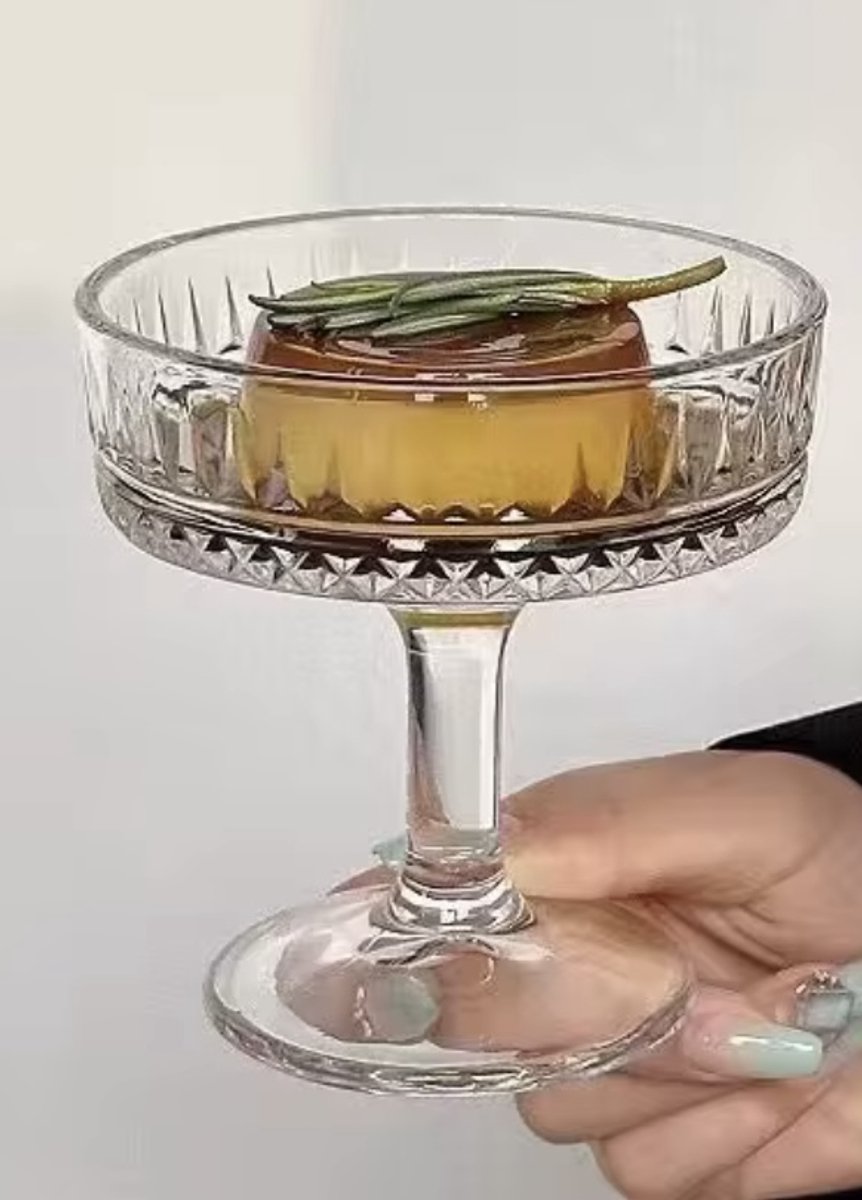 Luxe dessertglazen - ijscoupe glazen - Cocktail glazen - Sorbet glazen - Schaaltjes - 6 Stuks