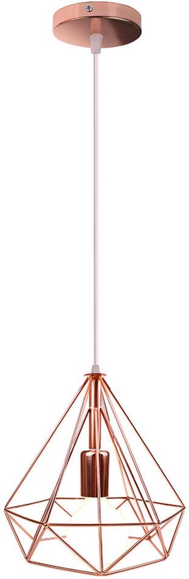 Hanglamp Modern Slaapkamer E27 Kroonluchter voor Woonkamer Keuken Café Roze