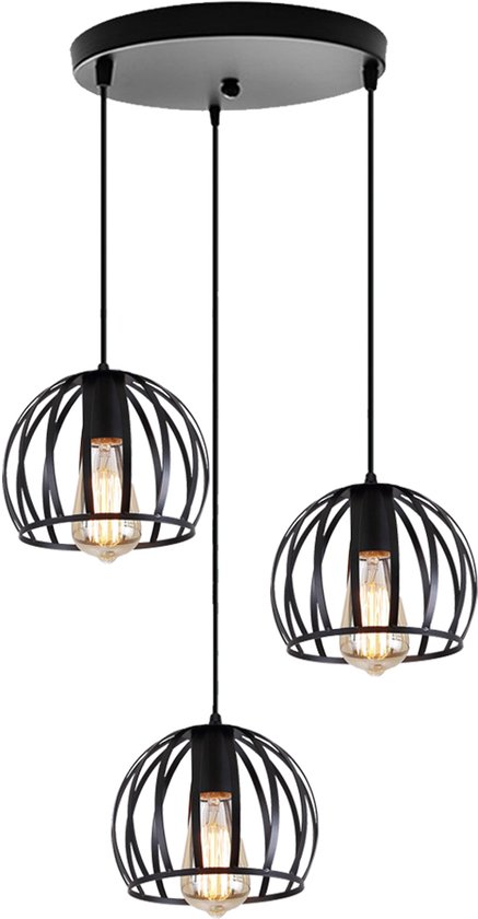 68W LED hanglamp, dimbaar met afstandsbediening, Modern Living Room hanglampen, creatieve cirkel 3 ringen Bruin aluminium body LED verlichting voor slaapkamer keuken eetkamer woonkamer, 20 40 60cm