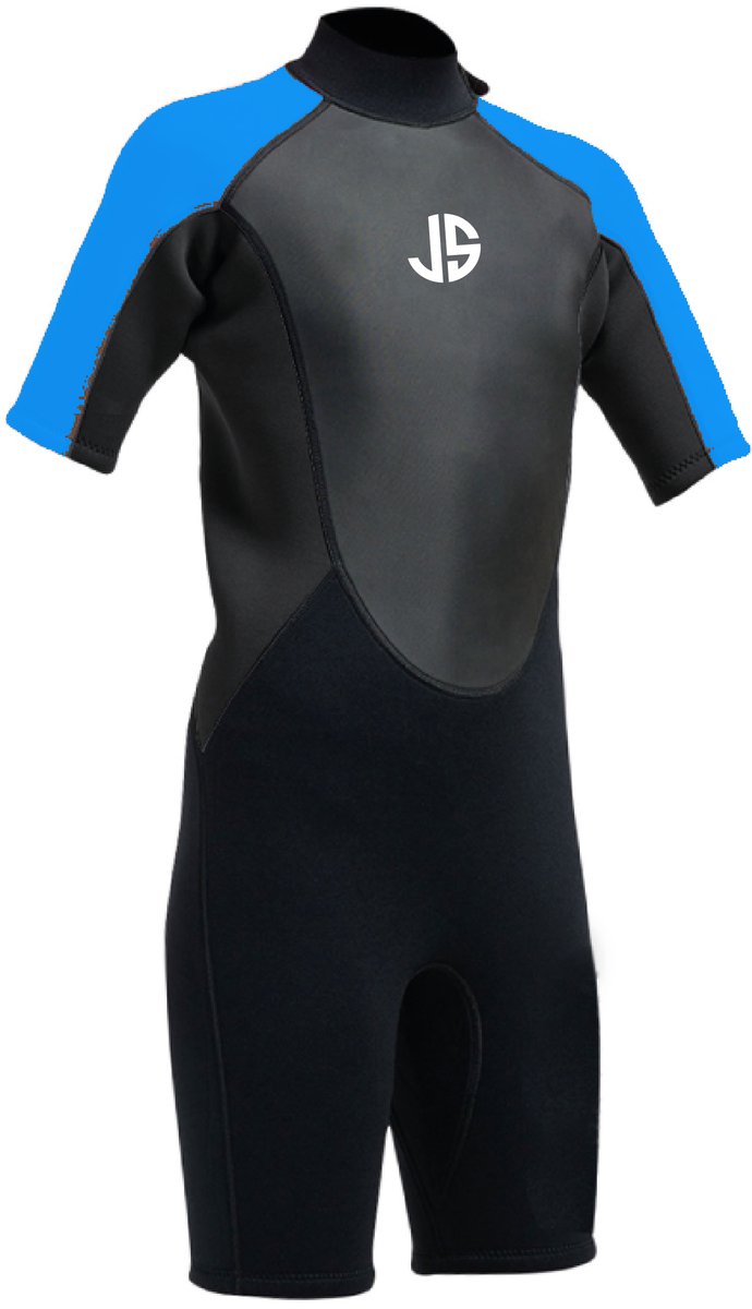 JS - TARIFA II 3mm Junior Flex Shorty 3/2 - Surf - Sup - Kite - Zeilen - JXL - 165 - 15/16 jaar