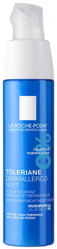 La Roche-Posay Toleriane Dermallergo Nachtcrème 40ml voor (zeer) gevoelige huid met neiging tot allergie