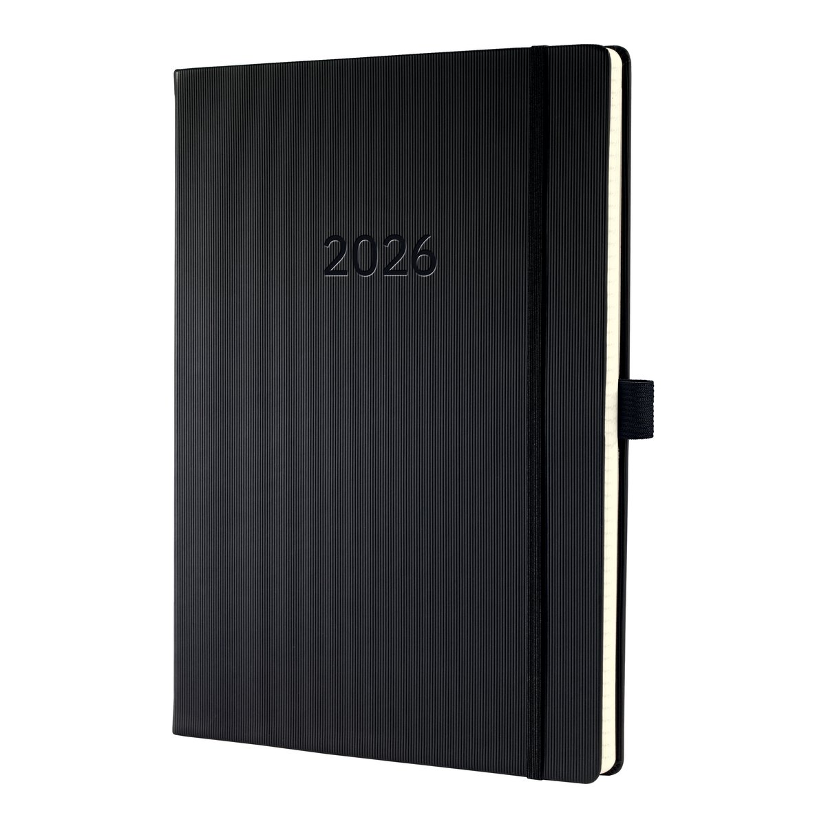 Sigel weekagenda 2026 Conceptum - formaat A4+ - verticale lay-out - zwart - hardcover - SI-C2618