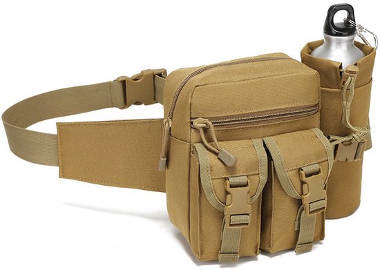 Acheter Sac banane imperméable en Nylon pour hommes, sac de ceinture polyvalent, sport voyage randonnée escalade, sac de poitrine, sacs de hanche
