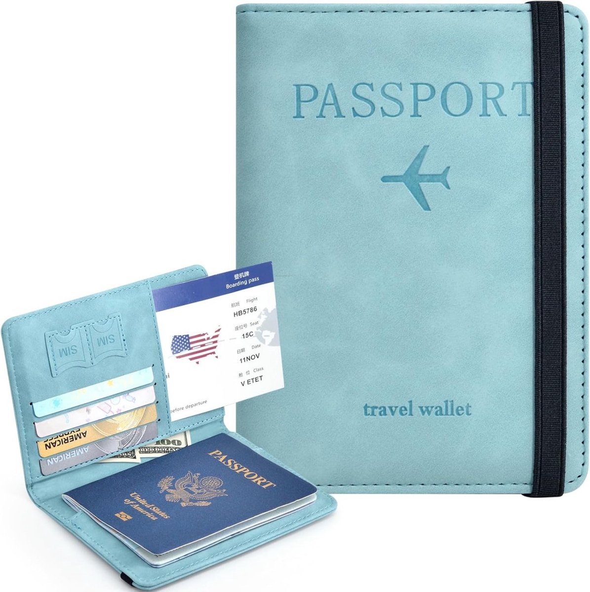 Rolianse Lederen Nederlands Paspoort Cover Mannen Lederen Reizen Paspoort Houder Nederland Zakelijke Reizen Paspoort Hoesje