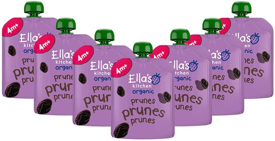 7x Ella's Kitchen Knijpzakje 4+ m Pruimen 70 gr van Ella's Kitchen — afbeelding 3