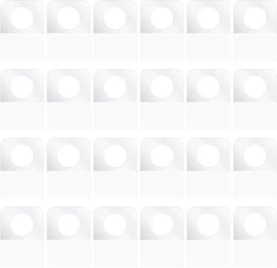 200 stuks doorzichtige kleverige hangende tabbladen, sterk klevende display-tags sleufgat hanglipjes plastic kleverige hang-tags voor verkoopitems Winkel Retail Display 200 stuks doorzichtige kleverige hangende tabbladen, sterk klevende display-tags sleufgat hanglipjes plastic kleverige hang-tags voor verkoopitems Winkel Retail Display