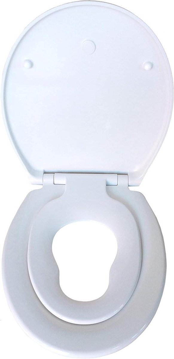 Toiletbril soft-close afneembaar voor het reinigen van de keramische kom - Familie