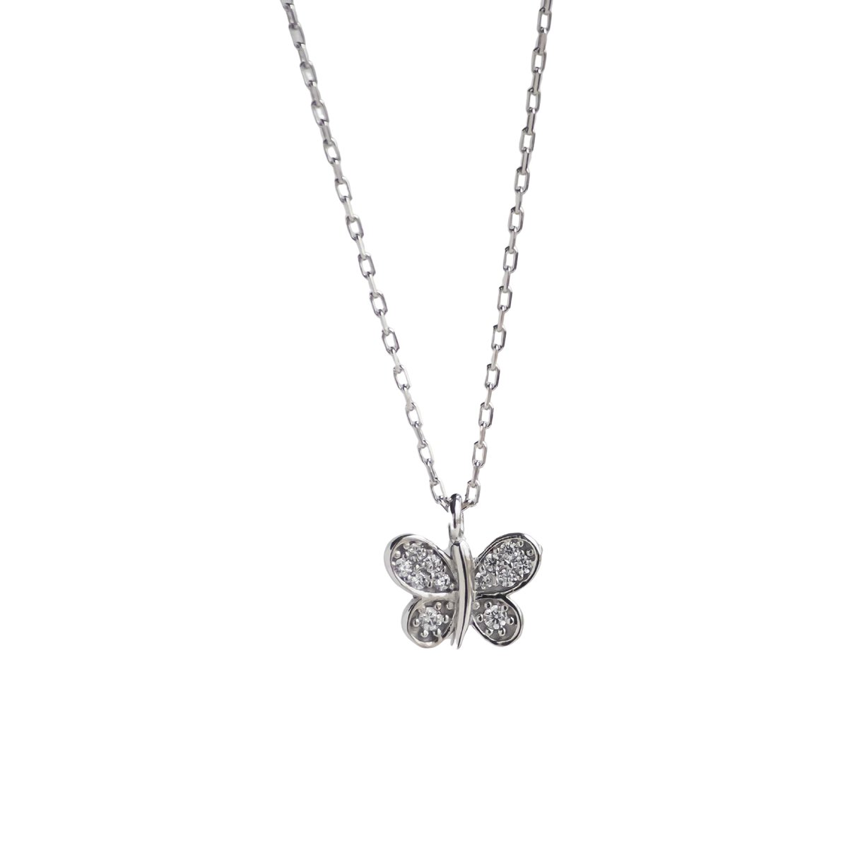 Pera Jewelry® - 925 sterling zilveren Ketting met Vlinder Hanger - Dochter Wenskaart - Ketting met Hanger - Cadeau voor Dochter - Ketting Dames