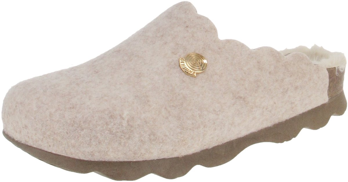 Genuins G104630 Candy Bicolor - Damesschoenen pantoffels - Beige