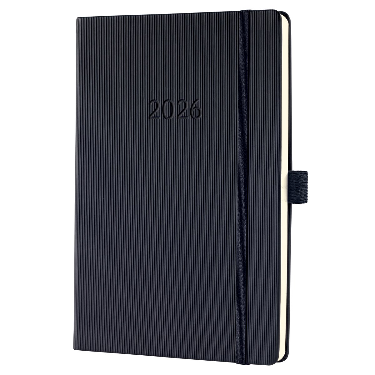 Sigel weekagenda 2026 Conceptum - formaat A5 - met extra notitieruimte - zwart - hardcover - SI-C2614