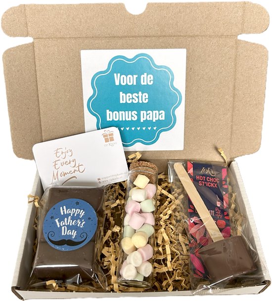 Bonus papa choco mini brievenbus cadeau