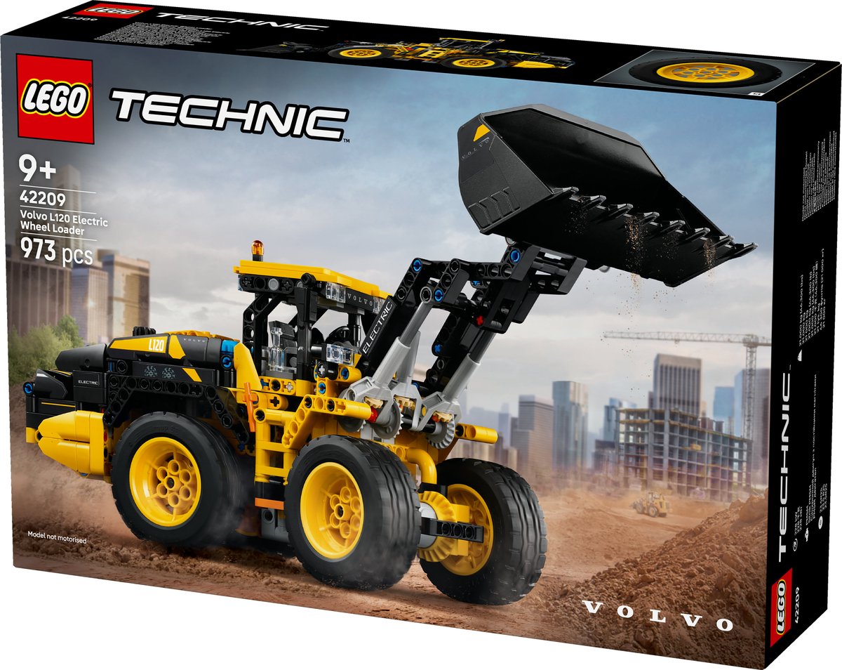 LEGO Technic Volvo L120 Electric Wiellader Speelgoed Set - 42209 — afbeelding 12