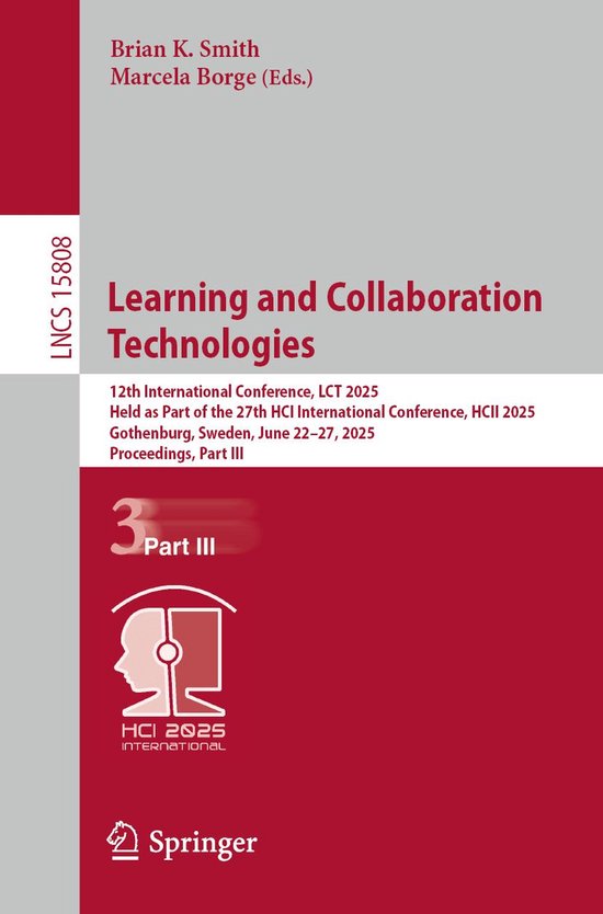 Springer Nature Proceedings Computer Science 3 - Learning an ... - cover