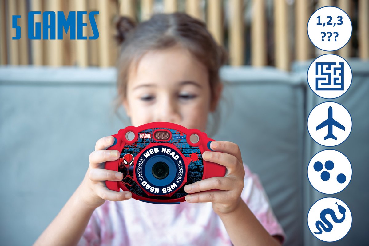 SpiderMan Starcam® Digitale HD camera met SD-kaart – foto 3