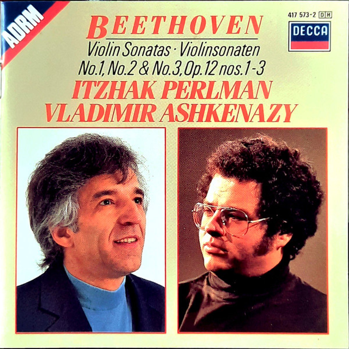 Violin Sonatas - No.1, No.2 & No.3, Op.12 nos.1-3