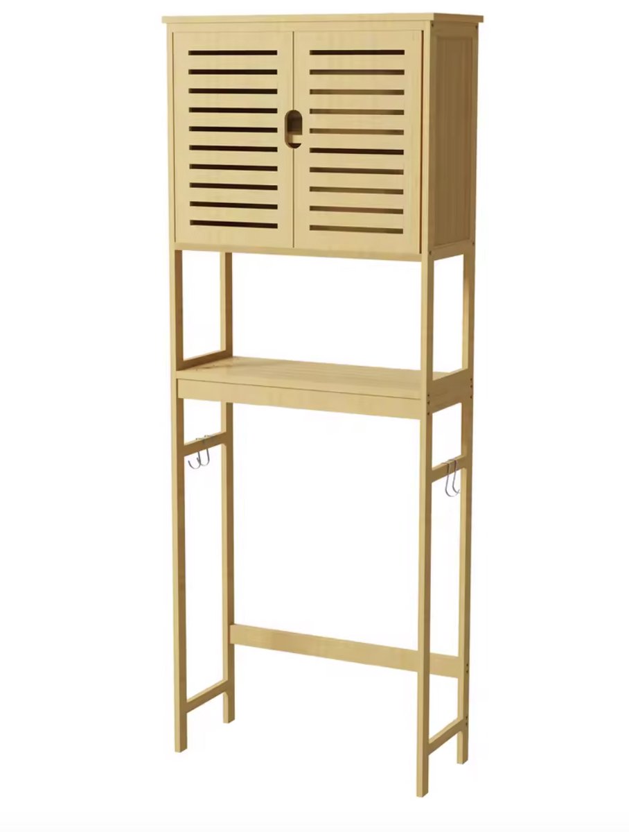Varnox Toilet Meubel - Badkamermeubel - Kast over toilet - Kast over Wasmachine - Witgoed 