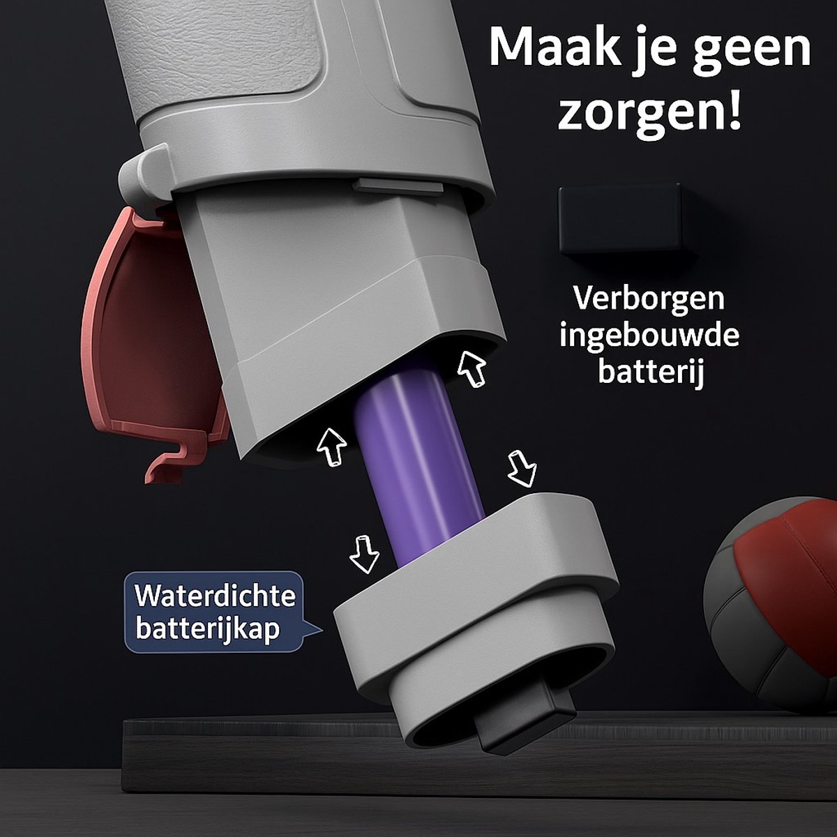 ASTRAVON Elektrisch Waterpistool - 2026 MODEL - Automatisch Waterpistool - Waterpistool - Zomer Speelgoed - Watergevecht - Oplaadbaar - Blauw - Kinderplezier - Waterpret - Strand speelgoed - Tuinspeelgoed - Elektrisch speelgoed - Waterbattle — afbeelding 6