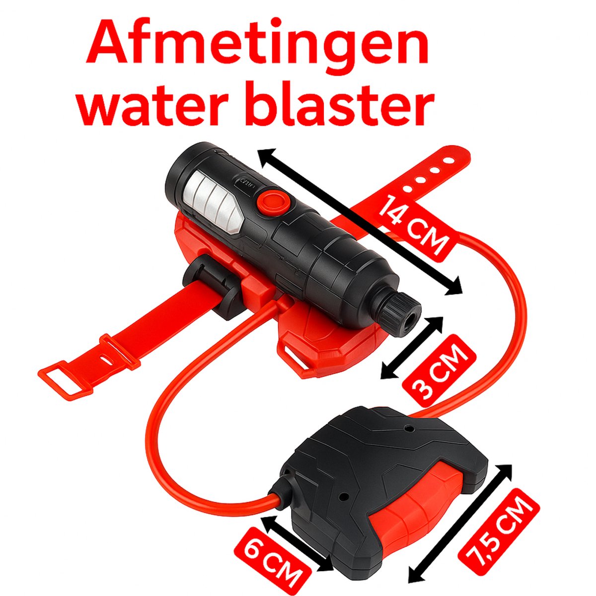 Marvel Waterpistool spiderman -waterpistool met masker - voor kinderen - Rollenspelspeelgoed - Zomerwaterspeelspeelgoed - — afbeelding 2