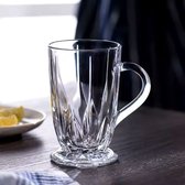 Set de 6 Verres à thé - 310 ml - Verres à thé - Tasses à thé - Verres à thé avec anse