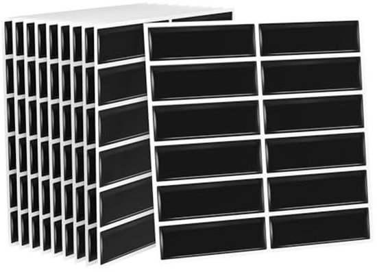 10-stuks Saffier Tegelstickers 3D Plaktegels Tegels Marmer Keuken