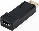 DisplayPort naar HDMI adapter - DP 1.2 / HDMI 1.4 (4K 30 Hz) / zwart