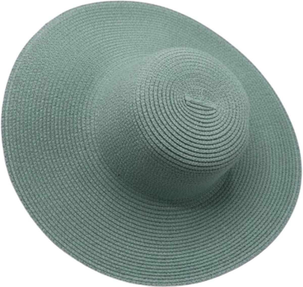 Strandhoed Zonnehoed Effen Mint-Groen. Maat: M