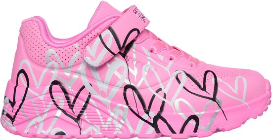 Baskets LOVE LEVITATE 314078L SKECHERS fluoriserend roze