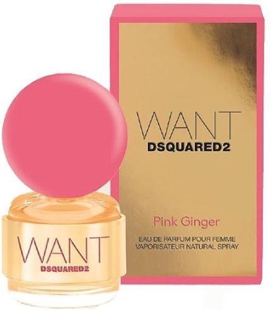 Dsquared² Want Pink Ginger - 30 ml - eau de parfum spray - damesparfum